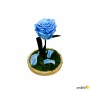 Rosa Eterna Azul Claro en Cúpula de cristal