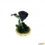Rosa eterna Black Gold en Cúpula de Cristal
